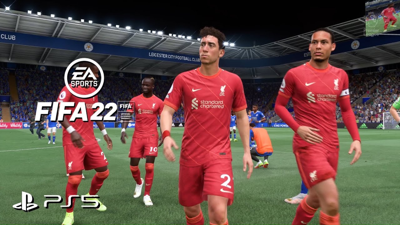 FIFA 22 - Liverpool vs Leicester City | PS5™ Gameplay