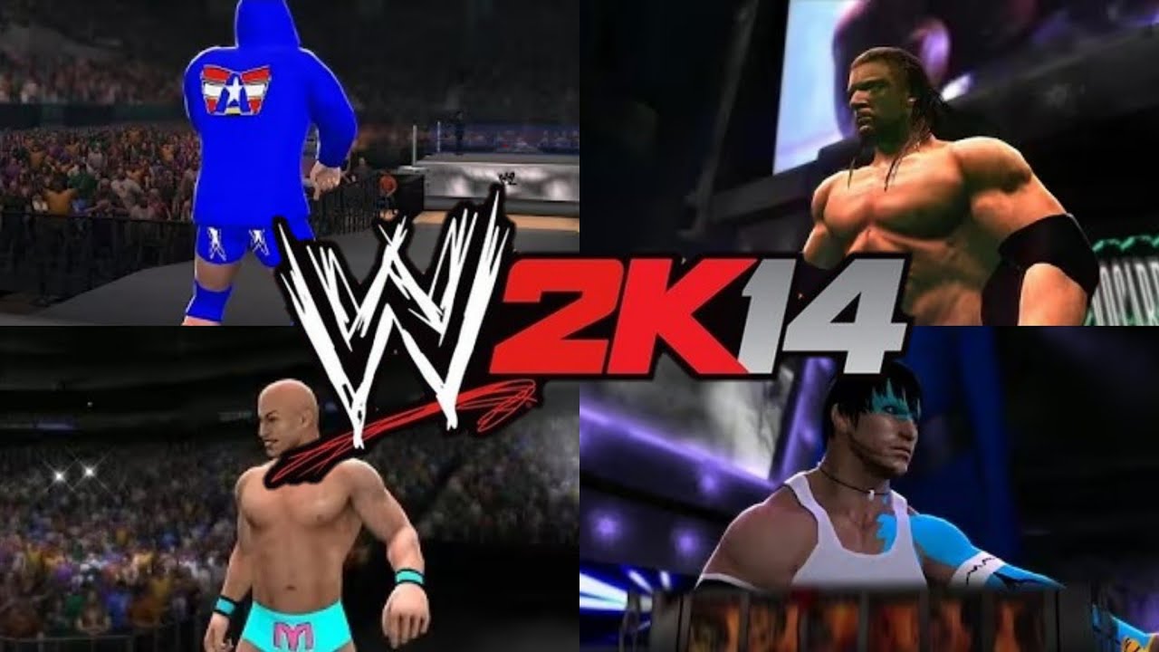 WWE2K14 Ruthless Aggression Era roster entrances 