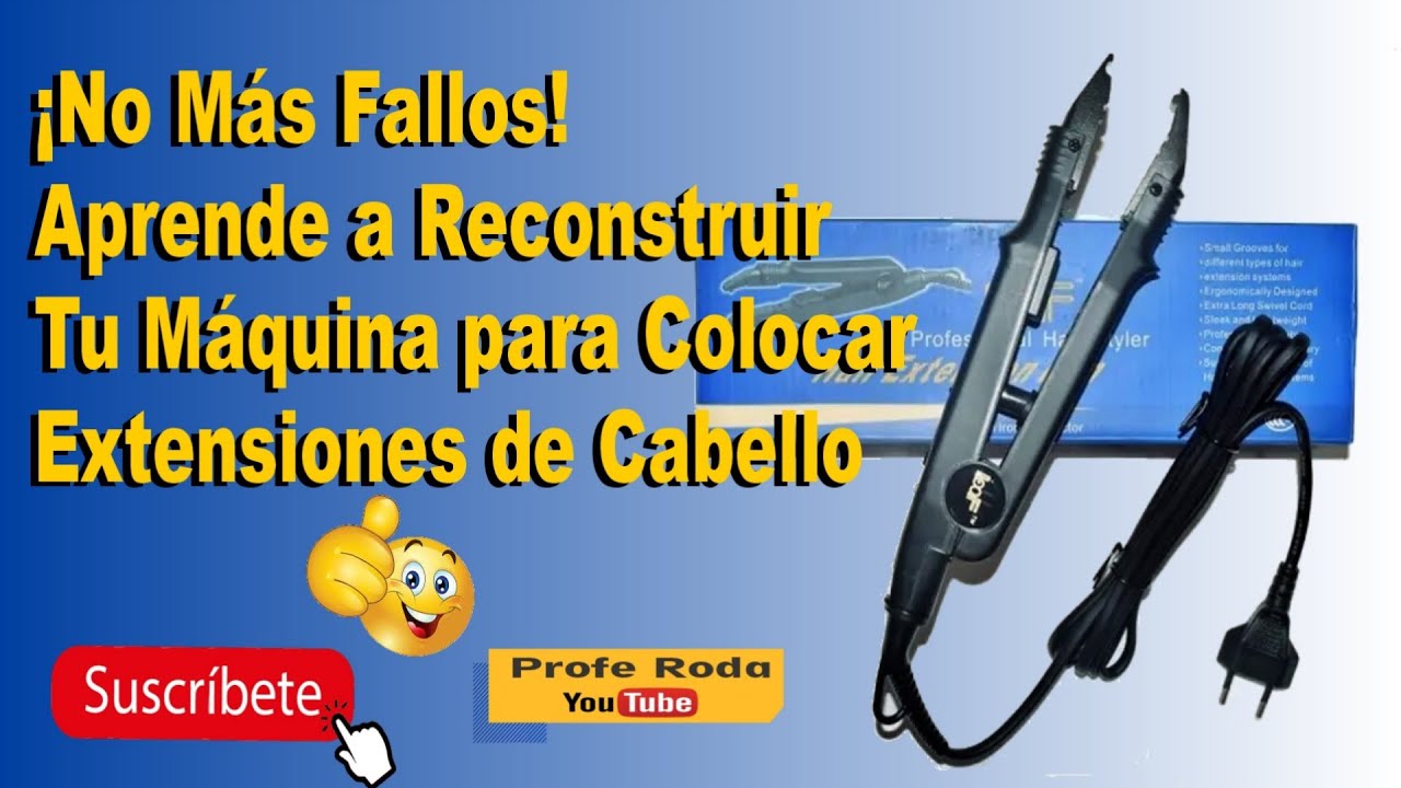 ¡No Más Fallos! Aprende a Reconstruir Tu Máquina para Colocar Extensiones de Cabello