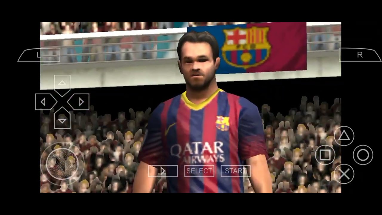 Fc Barcelona vs real Madrid (fifa14 ppsspp)