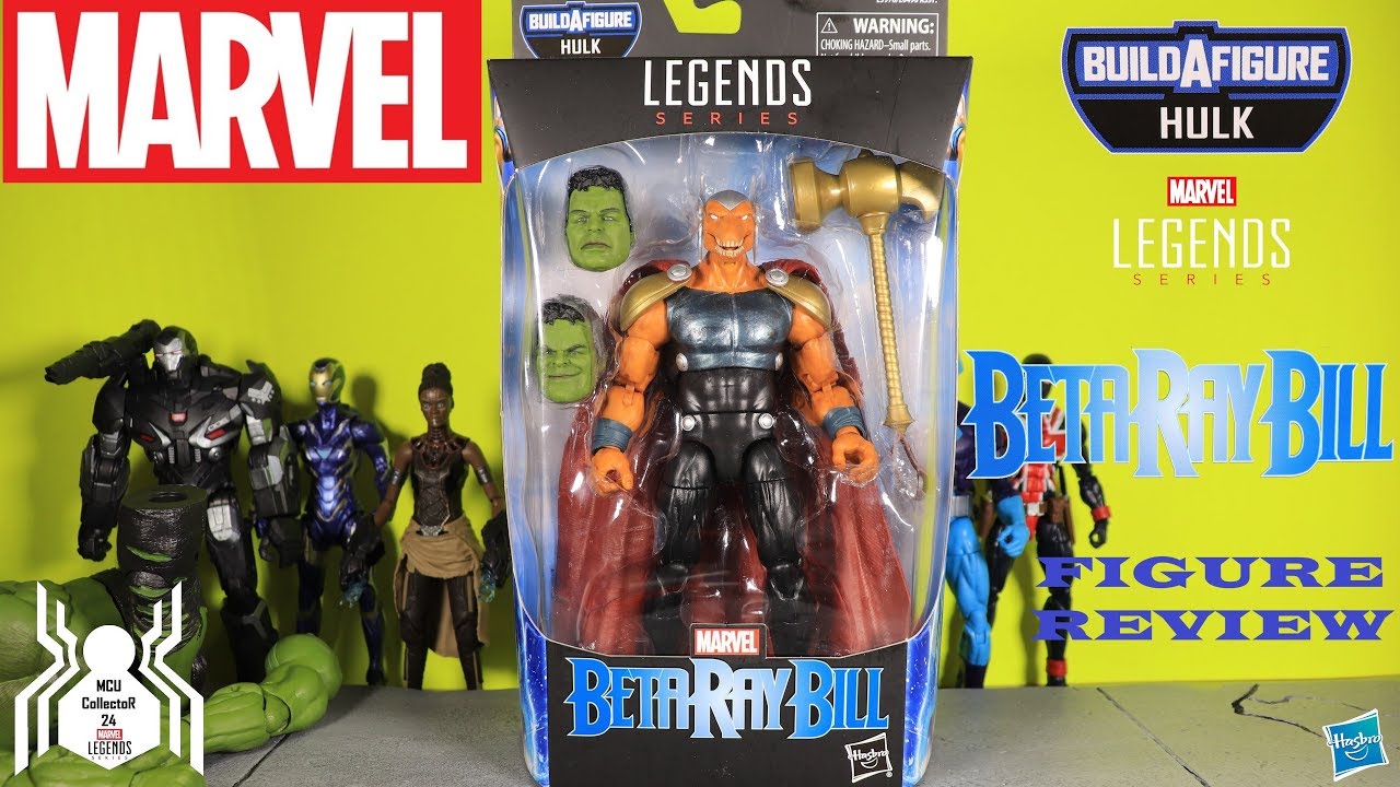 Marvel Legends BETA RAY BILL Avengers Endgame Hulk BAF Wave Figure Review