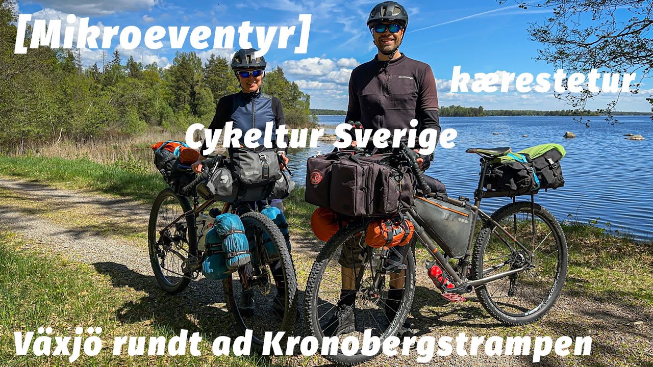 Cykeltur Sverige, Växjö rundt, kærestetur [Mikroeventyr]