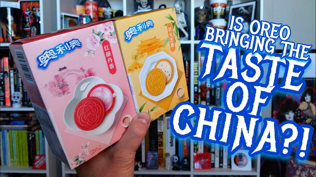 Is It Any Good? | 2 Flavors of Oreos from China - Peony & Sesame Souffle