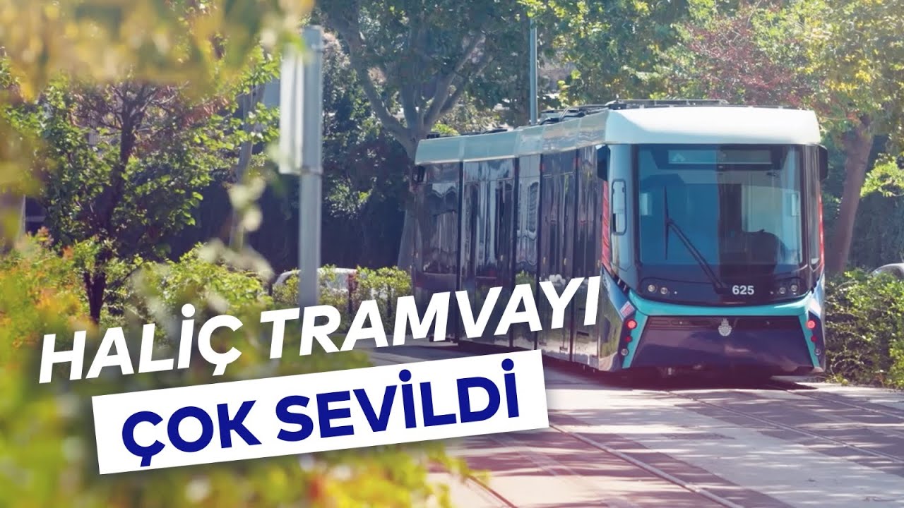 İSTANBULLULAR HALİÇ TRAMVAYINI ÇOK SEVDİ