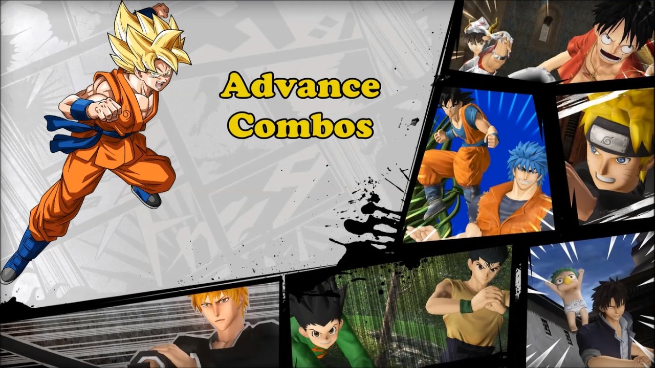 J-STARS Victory Vs+ Goku Advance Combos