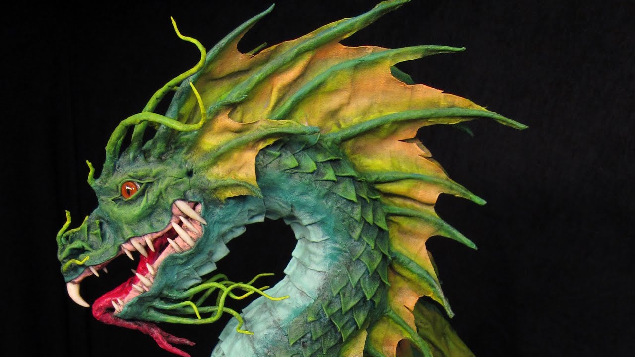 Paper Mache Sea Dragon
