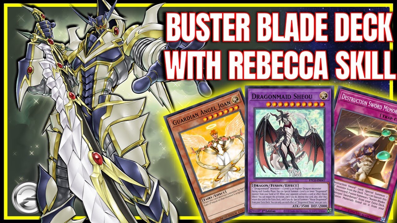 Buster Blader Deck Reinvented! Rebecca Skill Creates Powerful Dragon Counter Combo!