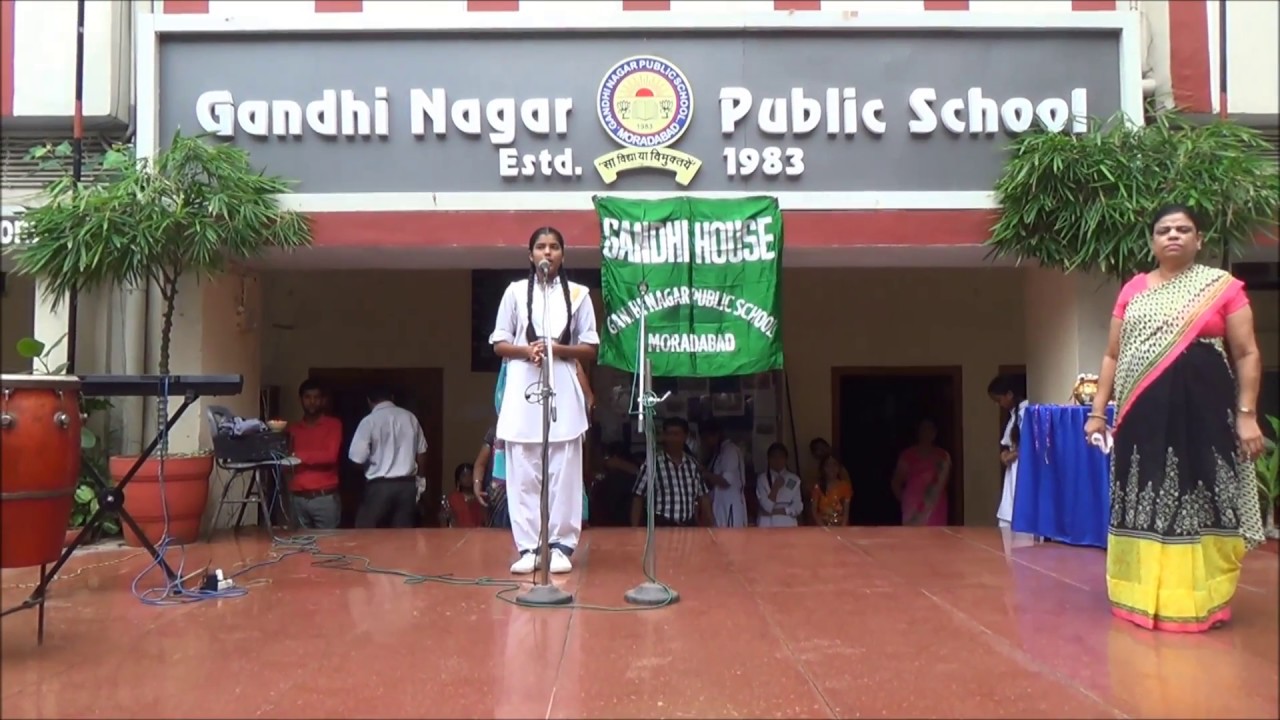 Speech on Swachhta Abhiyan by Vanshika Mathur and Dakshita Gupta