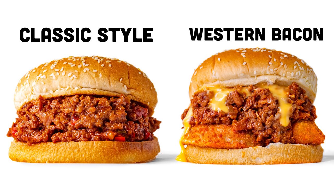 ВЕГАНСКИЕ SLOPPY JOES! Два варианта: КЛАССИЧЕСКИЙ и ВЕСТЕРН-БЕКОН!