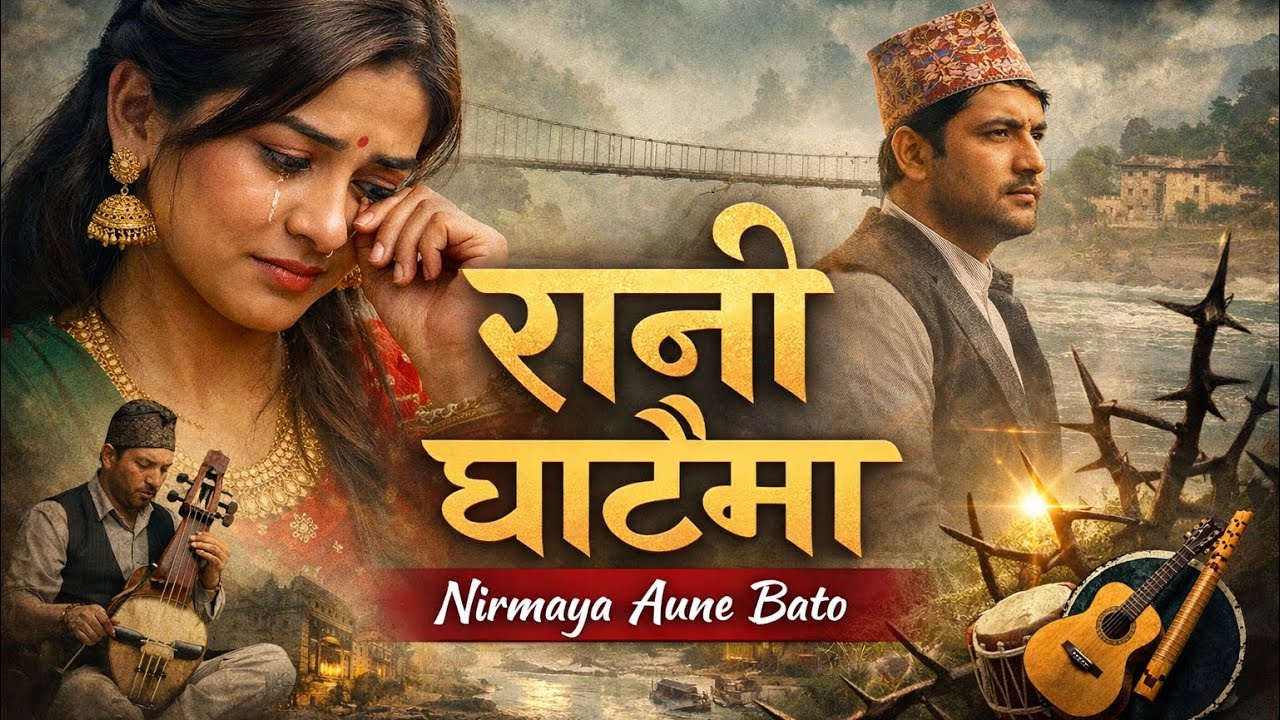 रानी घाटैमा | Rani Ghataima Nepali Song | Heart Touching Folk Song. 1 Million + views 