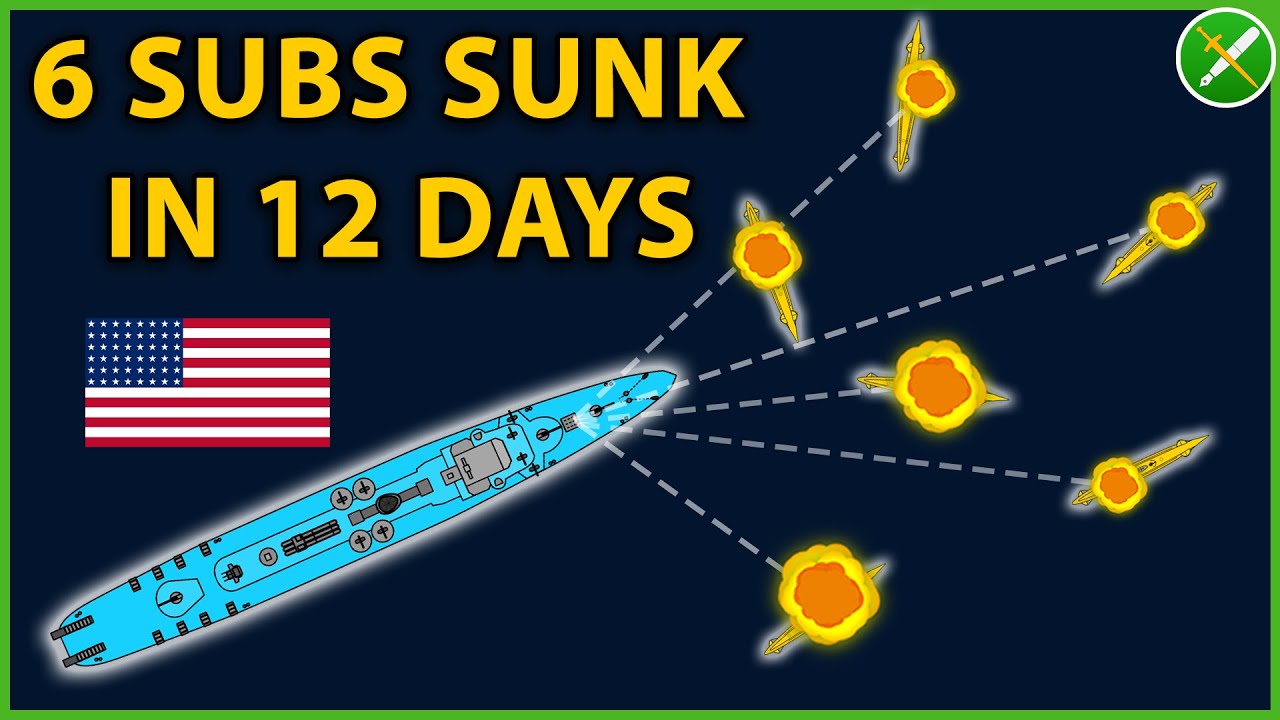 The Most Brutal Sub-Hunter of WWII - USS England