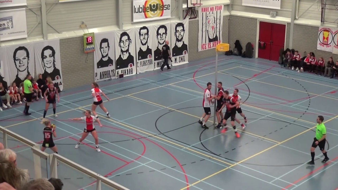 Korfbal League Samenvatting, speelronde 12: TOP - DOS'46