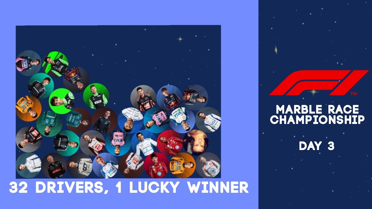 Formula 1 Marble Race Championship | Day 3