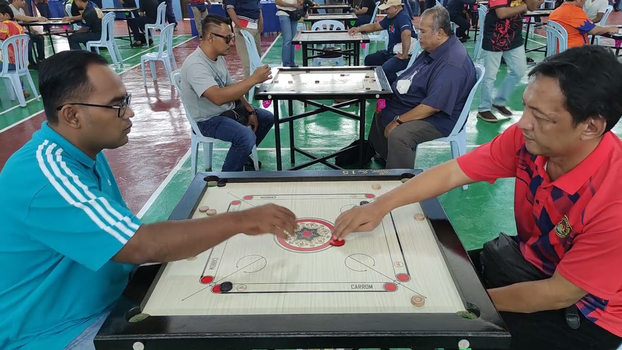 Set 2 - Wan arif (Tok Janggut) Vs Mie Gangga (KKT) - Klang Valley cup Carrom open Championship