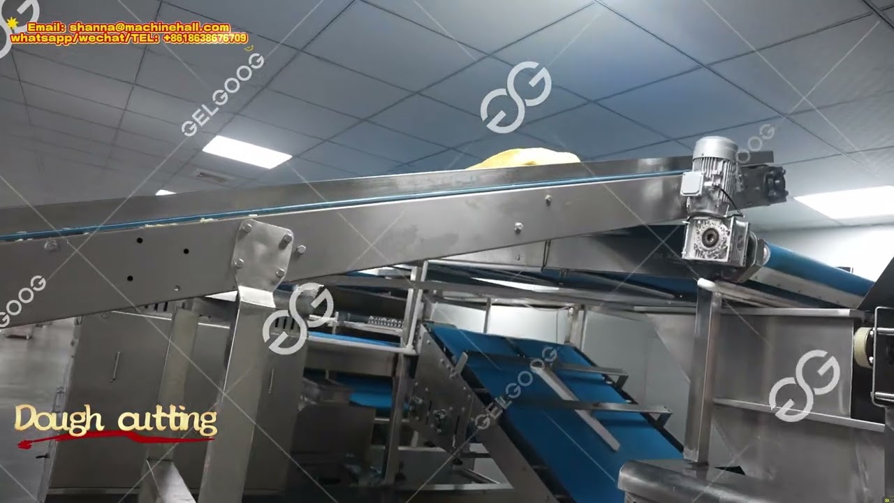 Popular Automatic Sandwich Biscuit Production Line Trial Operation