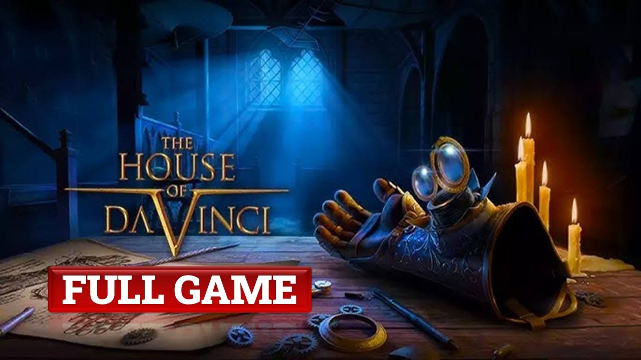 The House of Da Vinci - FULL GAME Walkthrough (No Commentary)