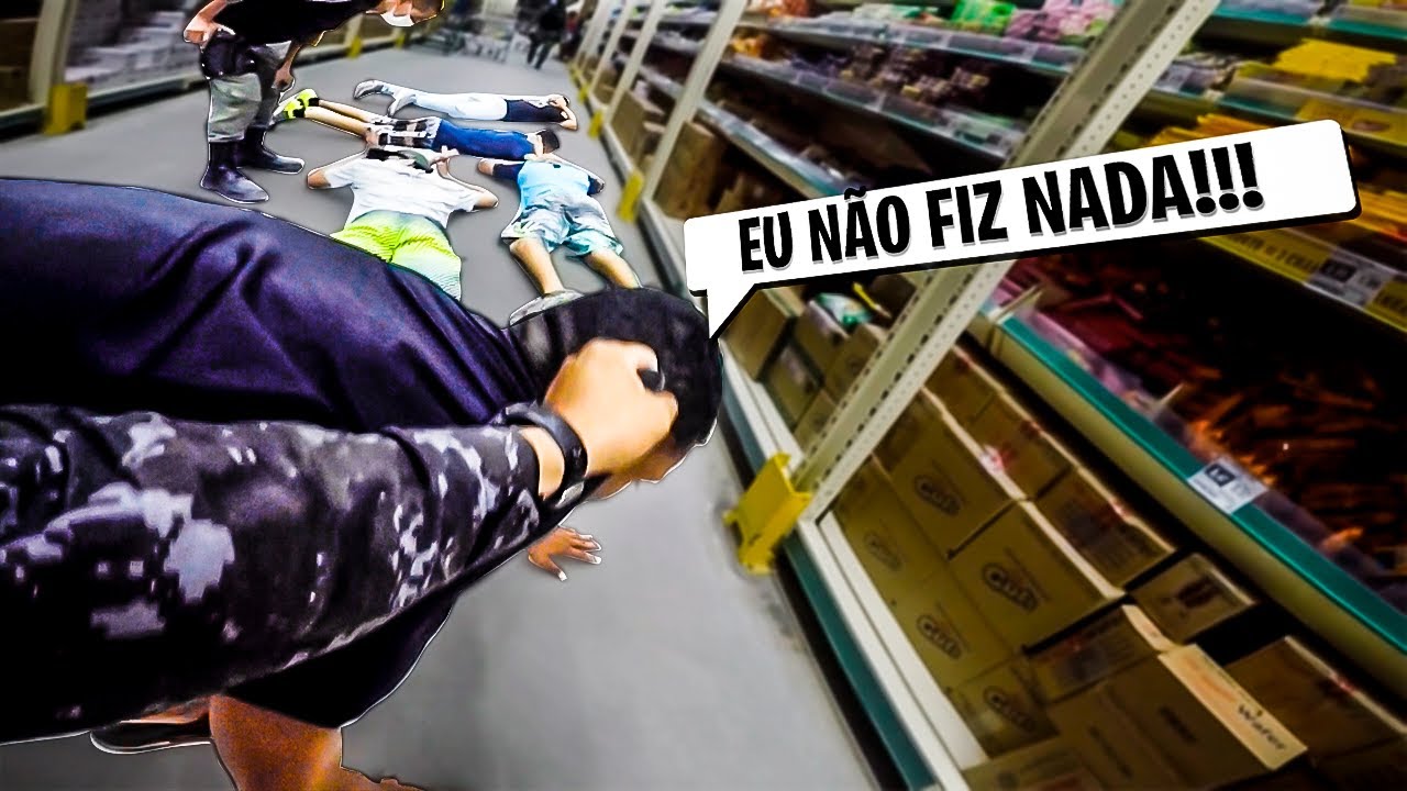 ARRASTÃO NO ATACADÃO (É Cliente ou Criminoso?)