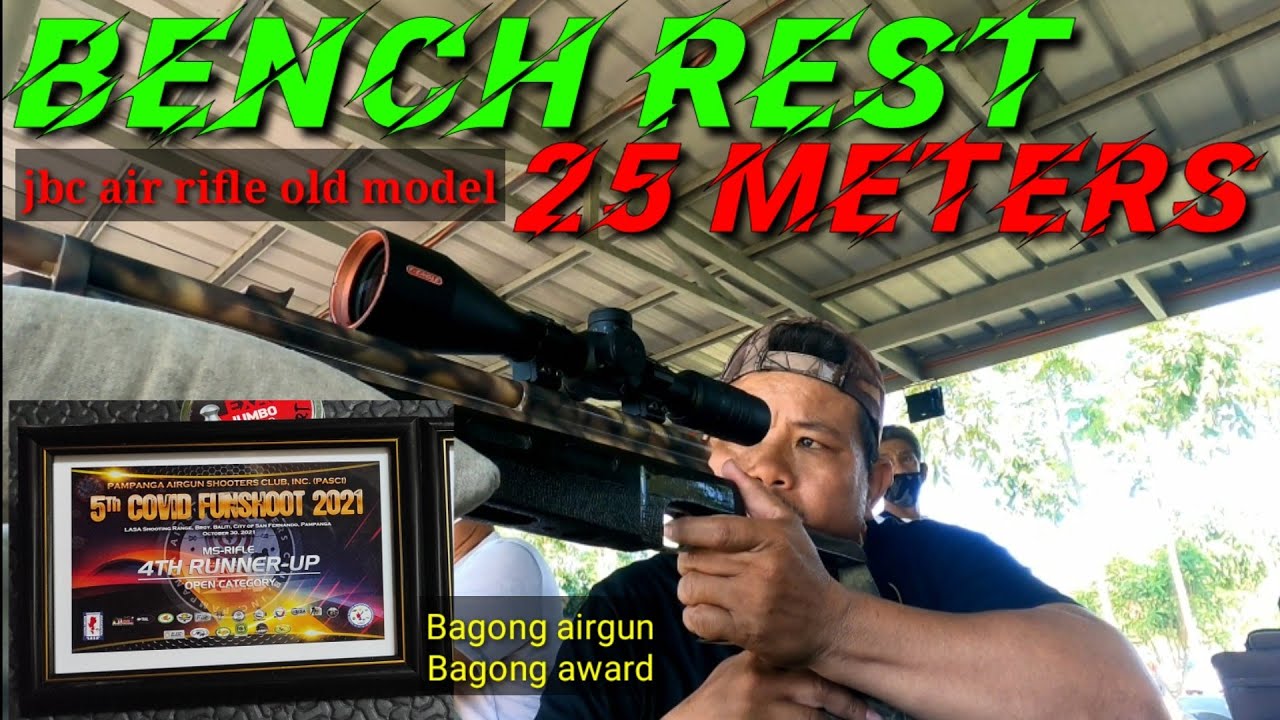 GAME 1 BENCH REST BR25 METERS CO2 CATEGORY MARKSMAN