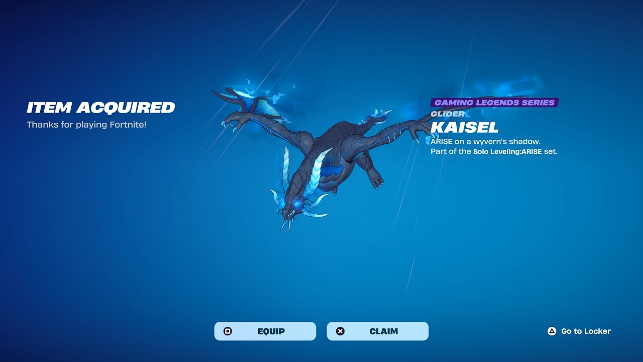 How To Get Kaisel Glider FREE In Fortnite! (Unlocked Kaisel Glider)