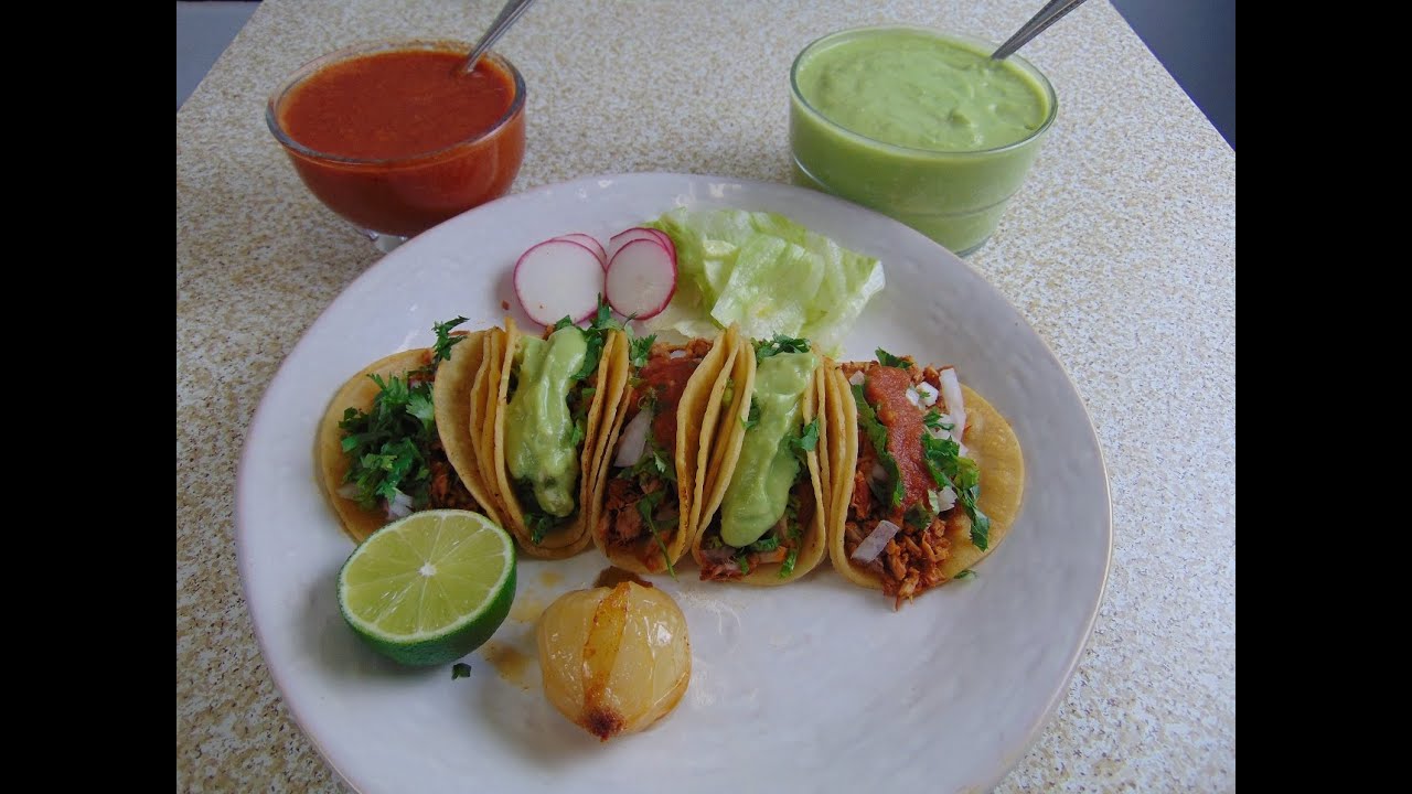 Tacos de adobada 🌮 Mexicanos