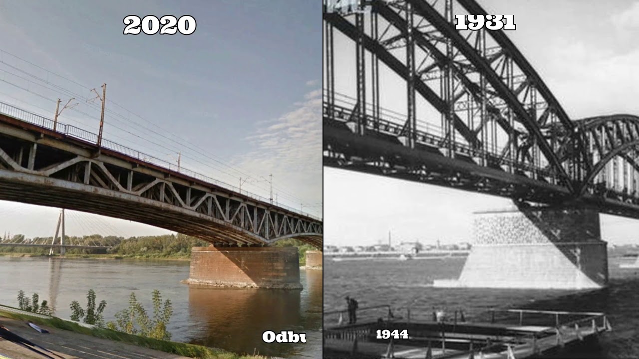 Warszawa przed 2 Wojną Światową vs Warszawa Współczesna