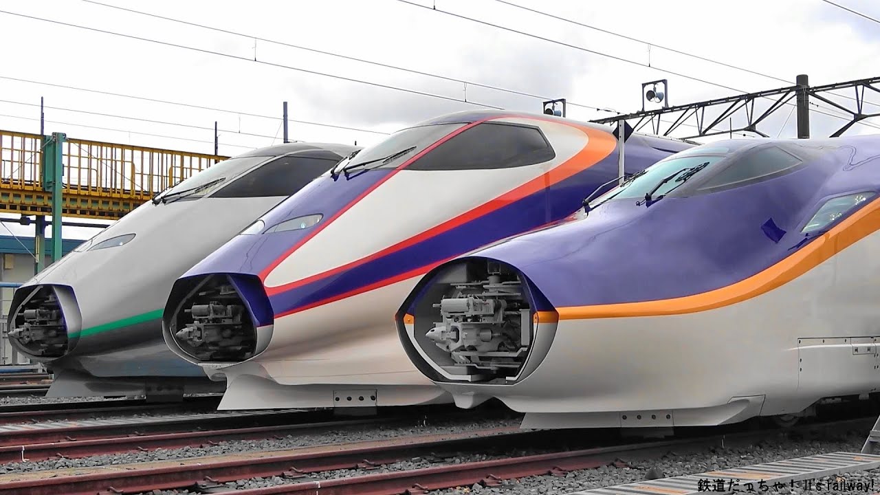 2023 日本全国新幹線大集合! E8系,連結など Shinkansen video collection