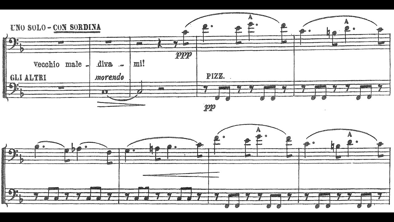 Verdi, G. - Bass solo from the opera Rigoletto
