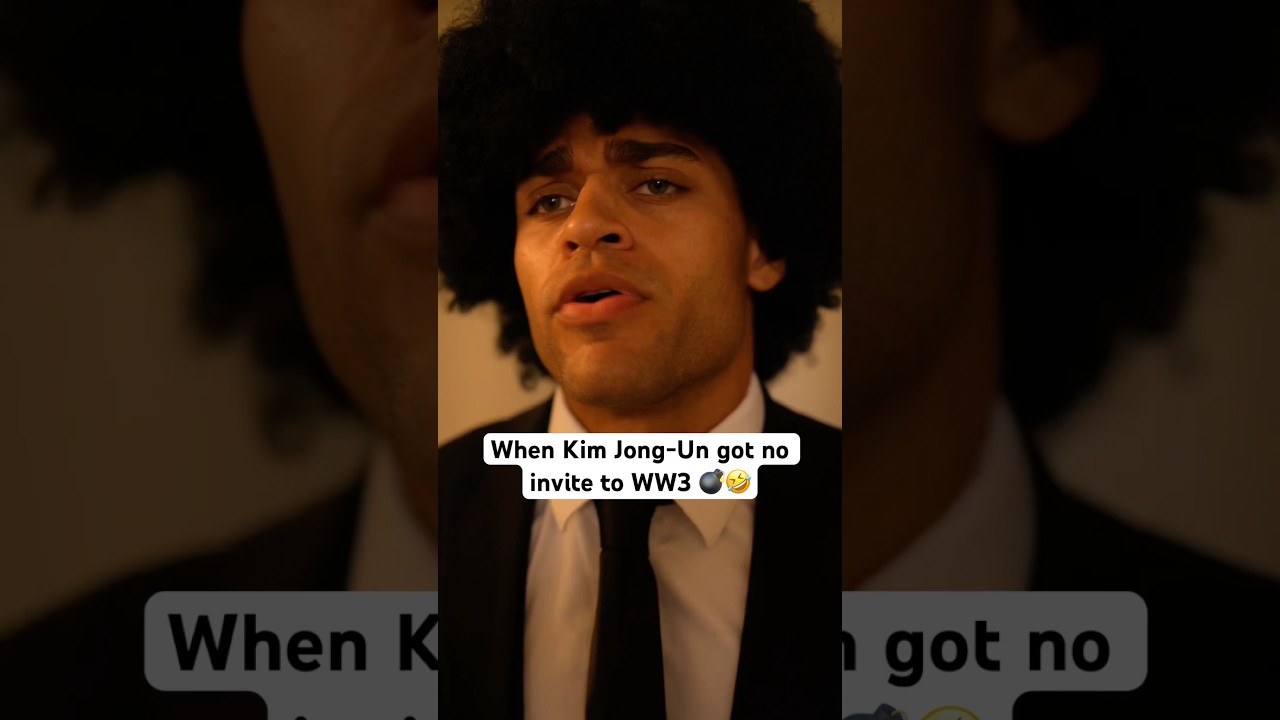 When Kim Jong-Un got no invite to WW3 💣🤣 #ww3 #comedyshorts #sketchcomedy #snl