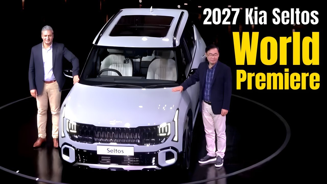 Мировая премьера нового Kia Seltos 2027 года