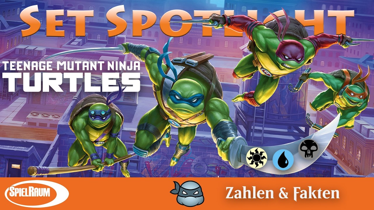 Set Spotlight - Teenage Mutant Ninja Turtles - Zahlen, Fakten, Weiß, Blau, Schwarz - Magic