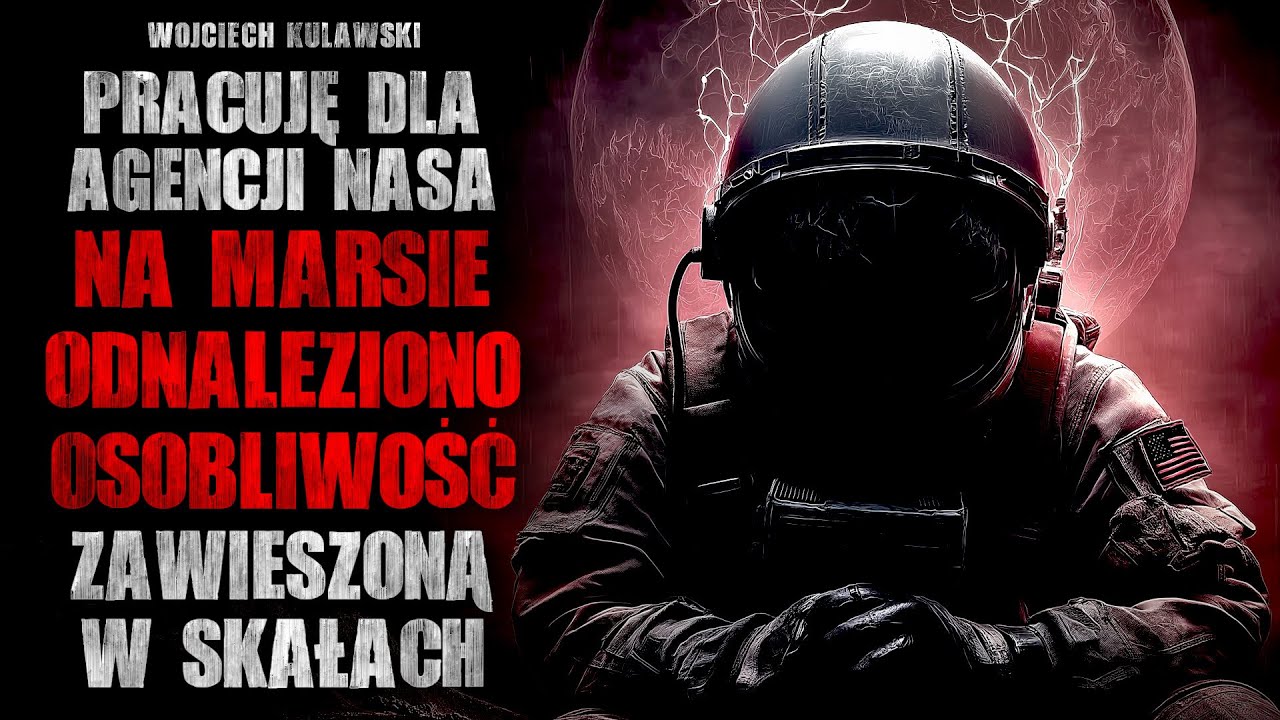 Pracuję dla agencji NASA. Na marsie odnaleziono osobliwość zawieszoną w skałach.