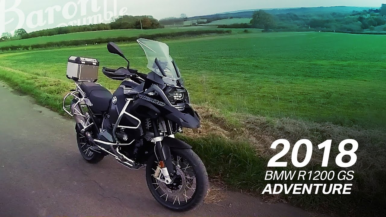 Снова в чёрном. BMW R1200 GS Adventure 2018 года