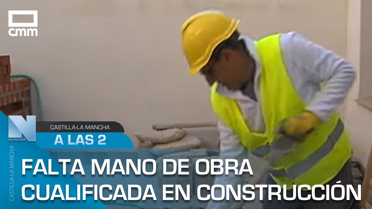 Falta mano de obra cualificada en la construcción