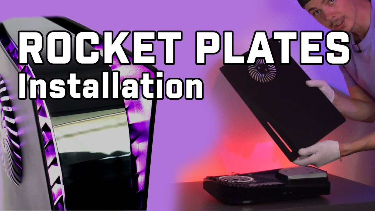 PS5 Cover tauschen | Rocket Plates Installation | Playstation 5 RGB LED Cover
