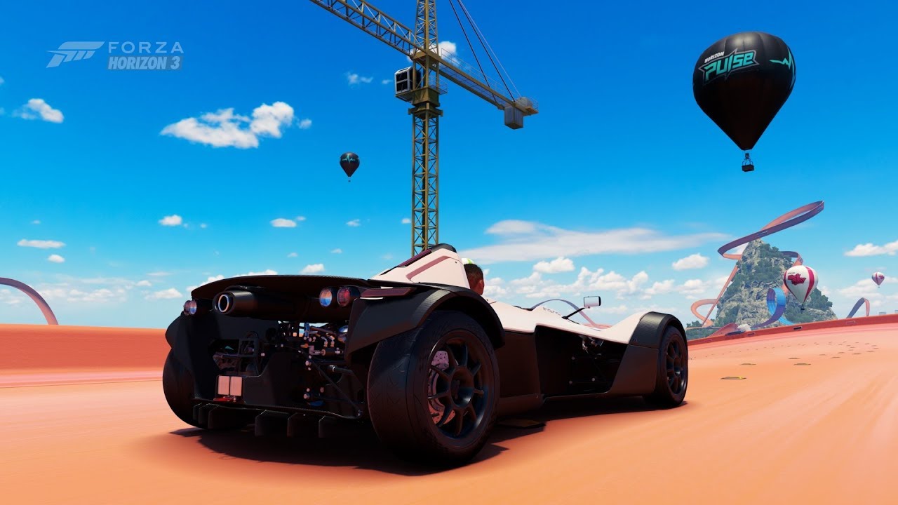 FH3 Hot Wheels - 2014 BAC Mono - Sky Track Attack