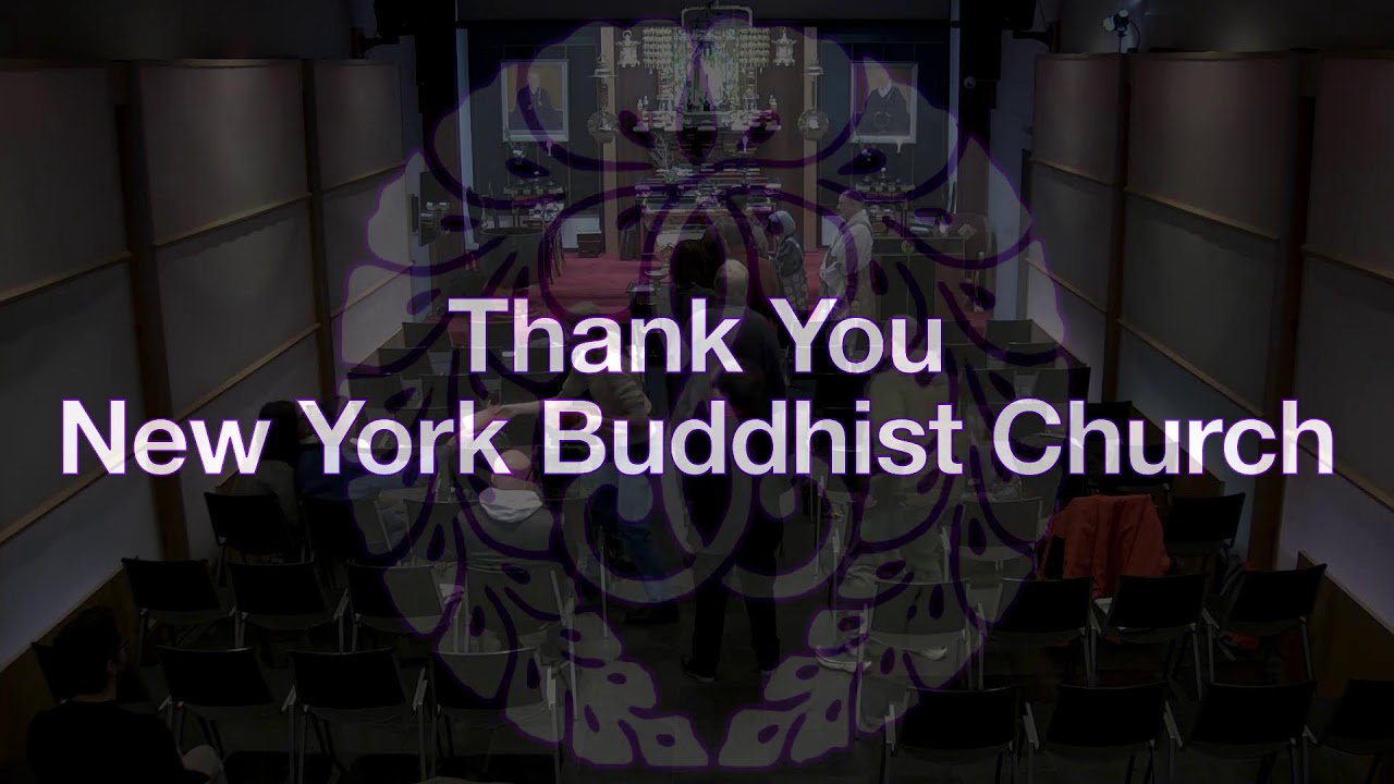 New York Buddhist Church Live Stream