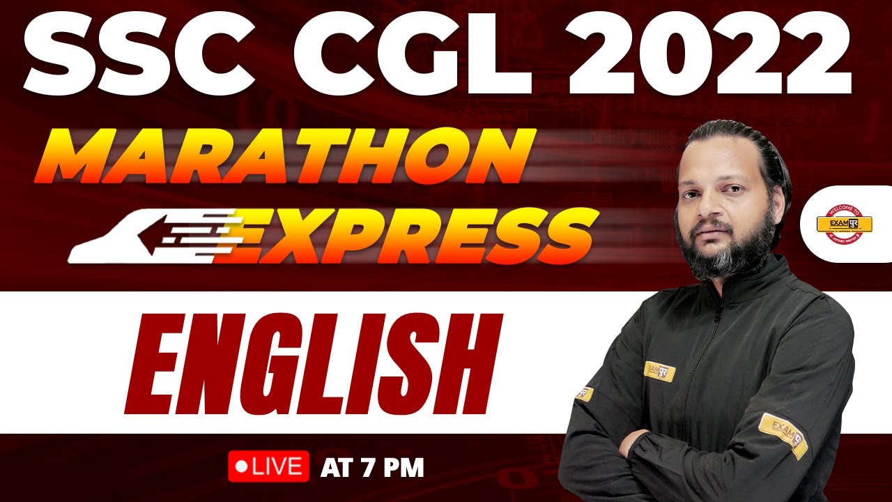 SSC CGL  2022 | ENGLISH CLASSES | ENGLISH  MARATHON FOR SSC CGL |  ENGLISH BY TAUSIF SIR