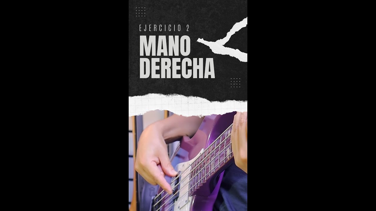 Este sencillo ejercicio te lleva al nivel experto | Técnica mano derecha - Ejercicio 2 | Bajoestudio