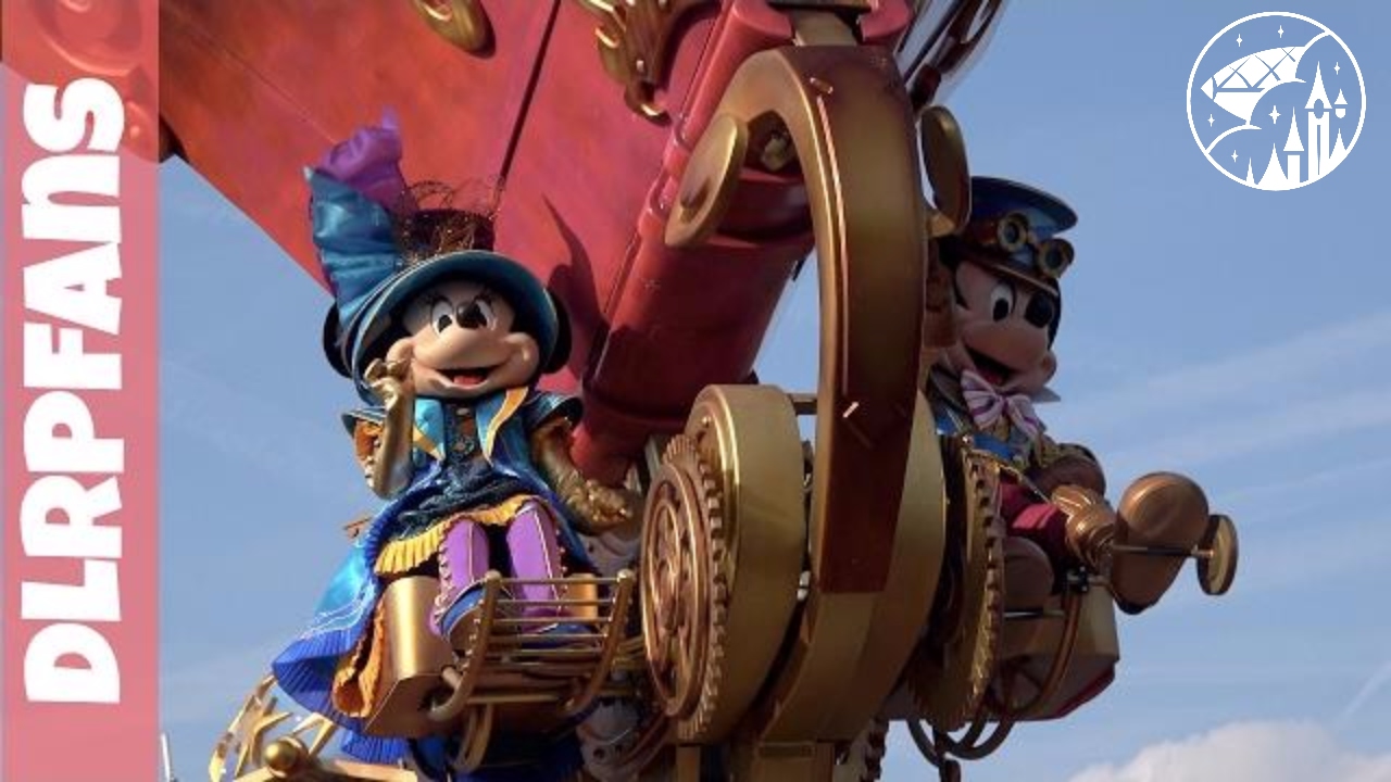 Disney Stars on Parade at Disneyland Paris 25th Anniversary in 4K