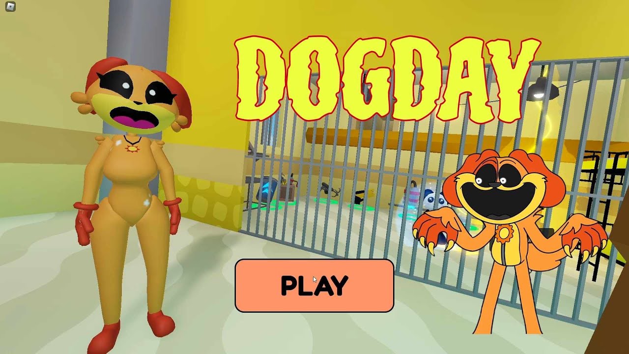 DOGDAY BARRY'S PRISON RUN ┃ESCAPE OBBY in ROBLOX