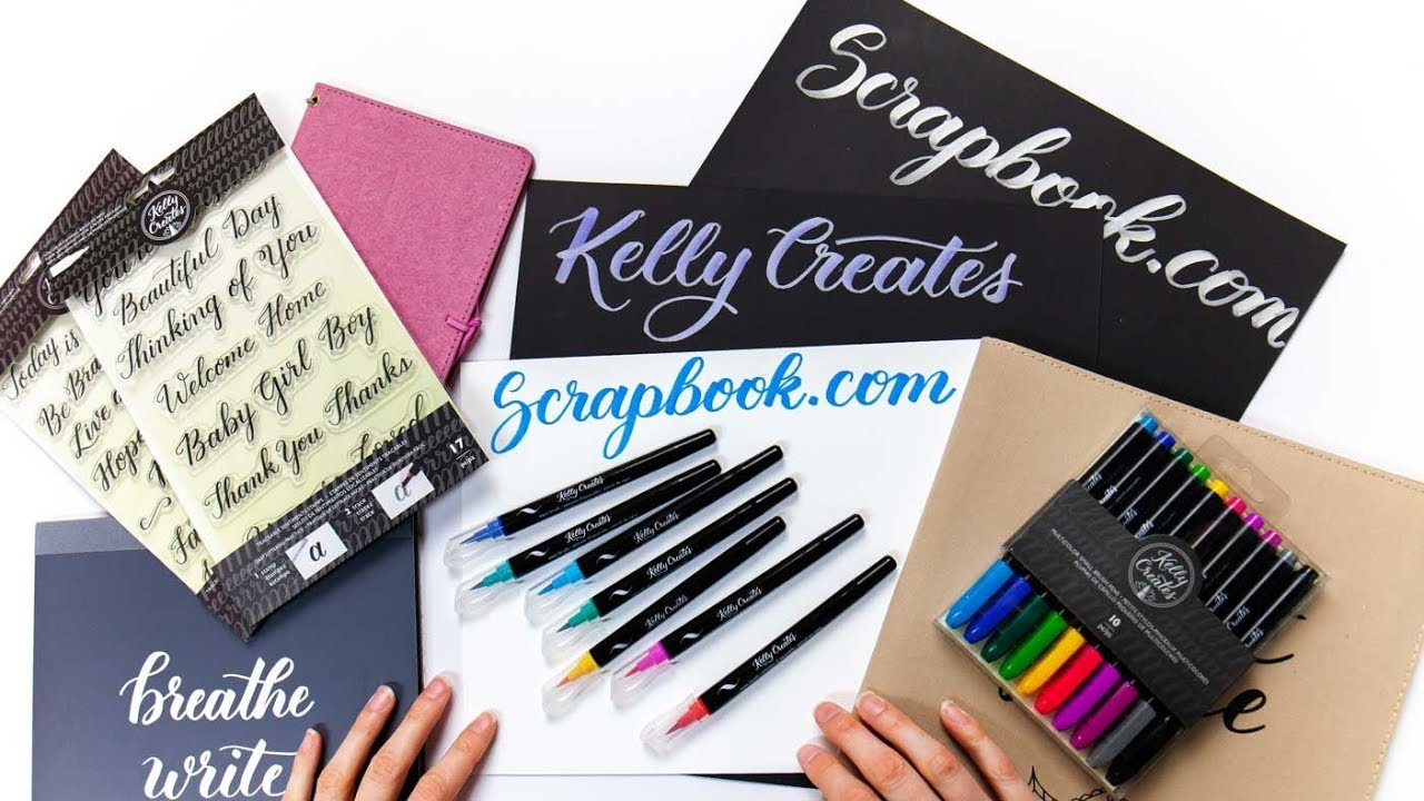 Brush Lettering Tools of the Trade | Kelly Creates | Lesson 2