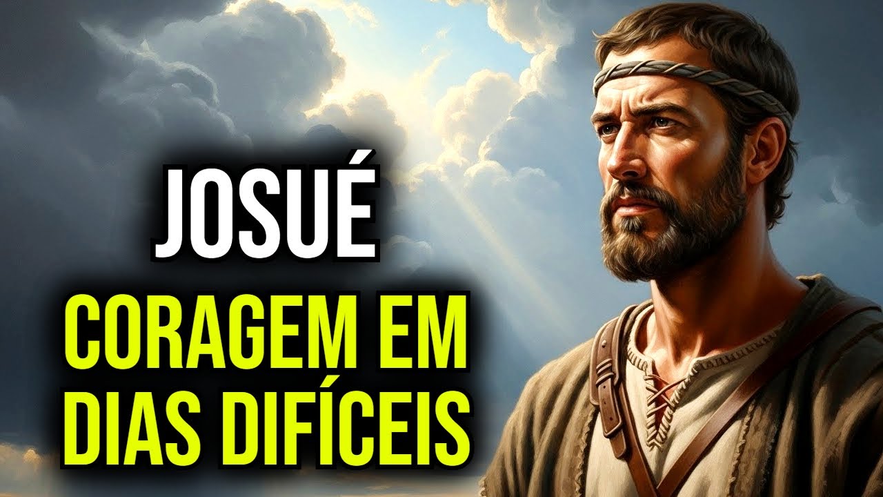 🕊️ JOSUÉ ENSINA COMO ANDAR COM CORAGEM EM DIAS DE MEDO