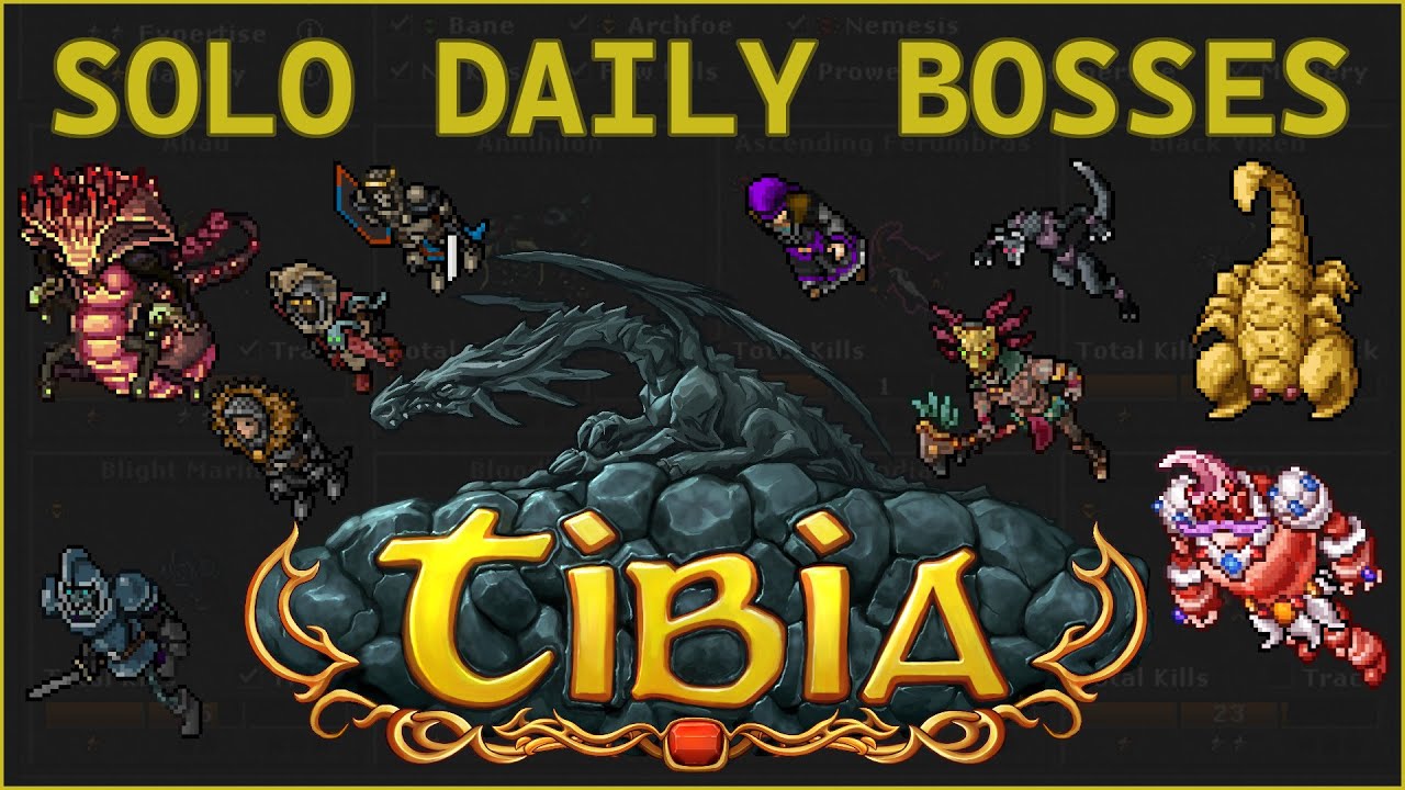 Tibia | Solo Daily Bosses