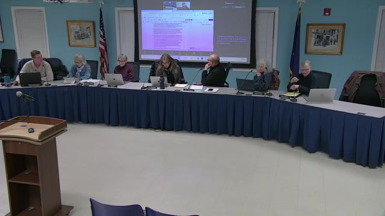 Kennebunkport Growth Planning Board 01.20.2025