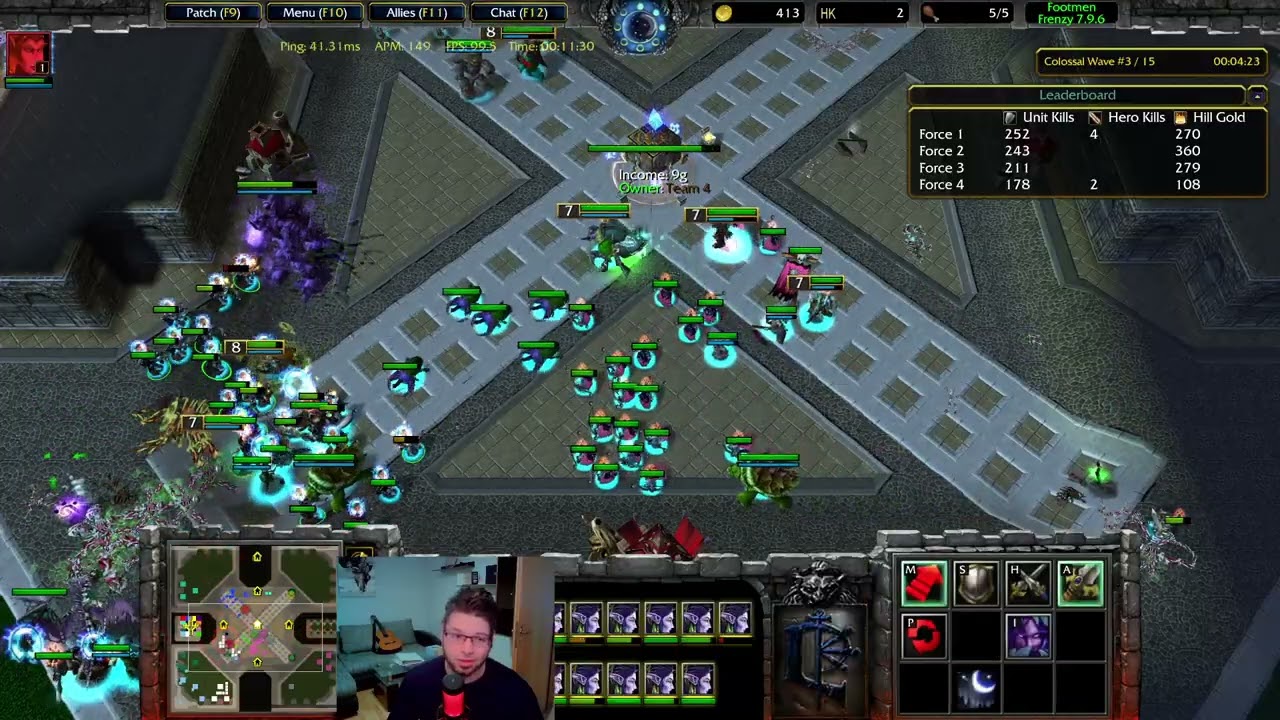 Footmen Frenzy Toturial - Basics about the Game [Hato UP Lead]
