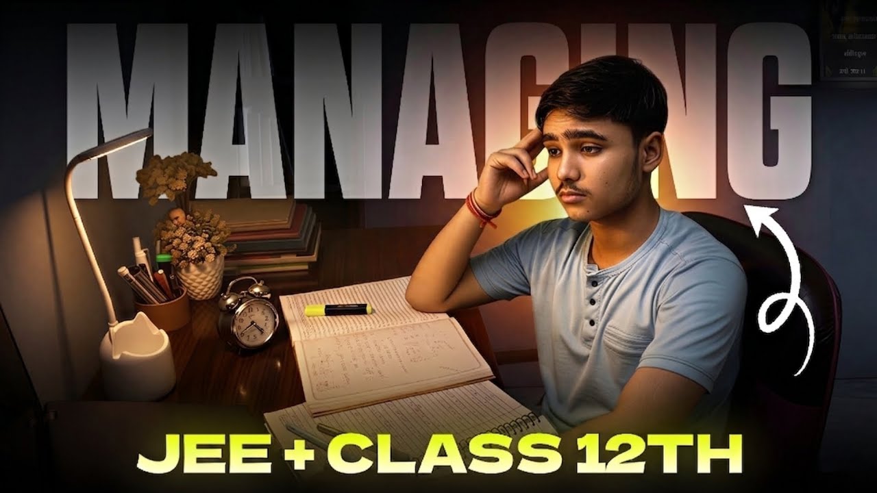 Surviving Class 12th & JEE 🥵 | My Brutal After School Study Vlog 📚🔥