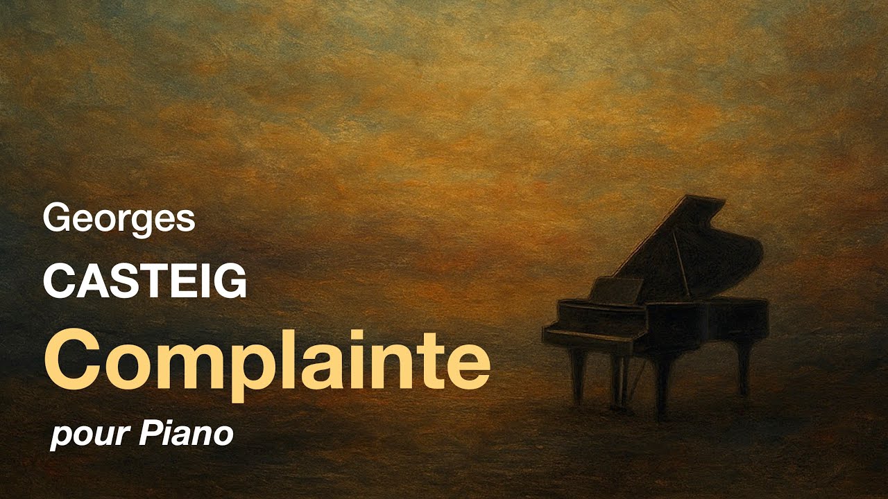 COMPLAINTE - Georges CASTEIG (piano)