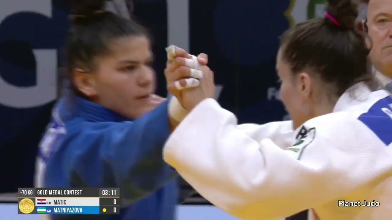 Барбара МАТИЧ 🇭🇷 🆚️ Гульноза МАТНИЯЗОВА 🇺🇿 | финал/-70кг | Гран-при Португалии 2024