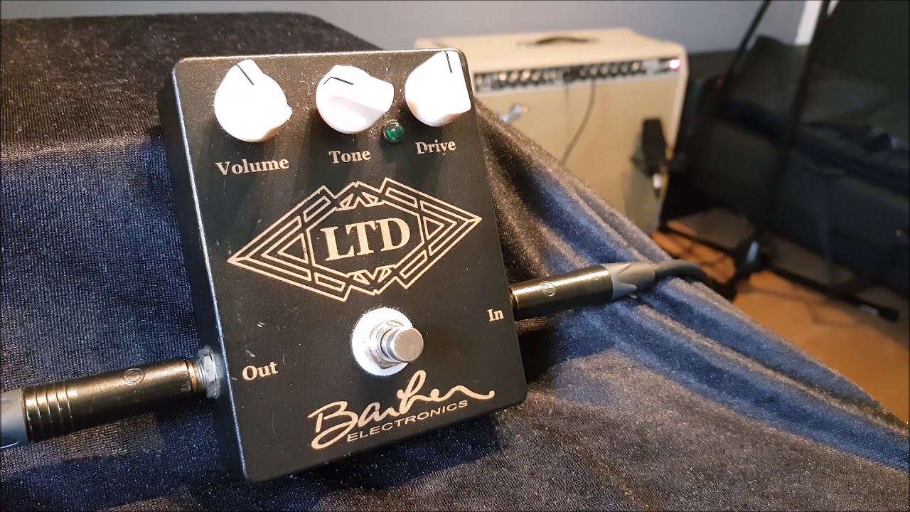 Barber LTD SR Overdrive Pedal - Alex Hamilton