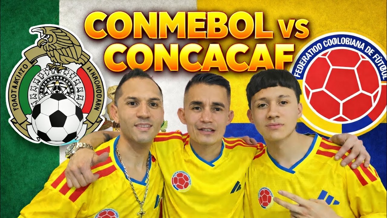 CONMEBOL VS CONCACAF  ¿QUIEN TIENE MEJOR FÚTBOL? 